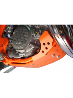 HDPE ORANGE 6MM SKID PLATE KTM 85SX 2018 by AXP Racing