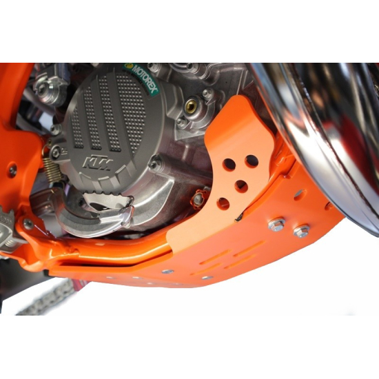 HDPE ORANGE 6MM SKID PLATE KTM 85SX 2018 by AXP Racing