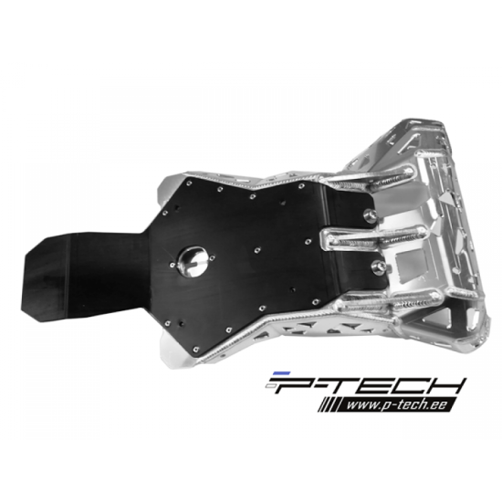 P-TECH Skid Plate with Exhaust Pipe & Linkage Guard for Beta #1