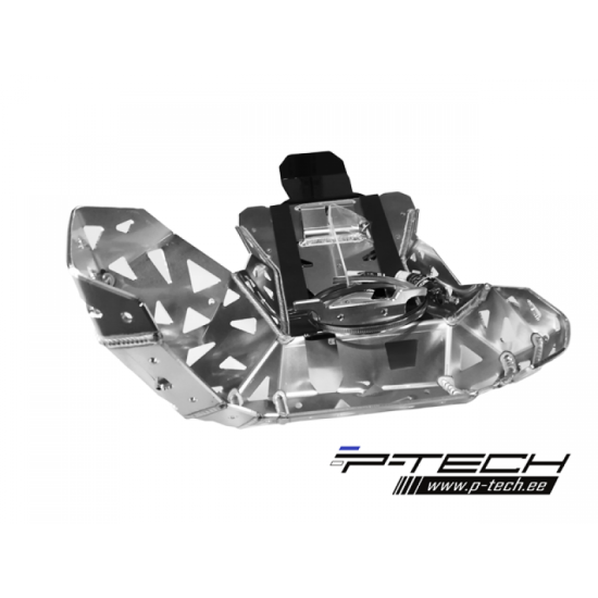 P-TECH Skid Plate with Exhaust Pipe & Linkage Guard for Beta #3