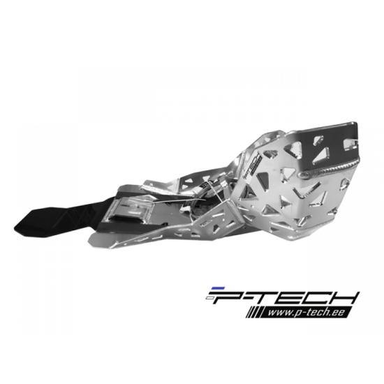 P-TECH Skid Plate with Exhaust Pipe & Linkage Guard for Beta #4