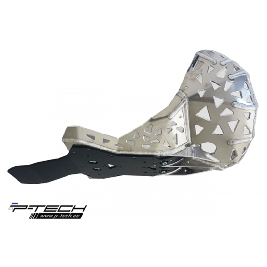 P-TECH Skid Plate with Exhaust Pipe & Linkage Guard for GasG #1