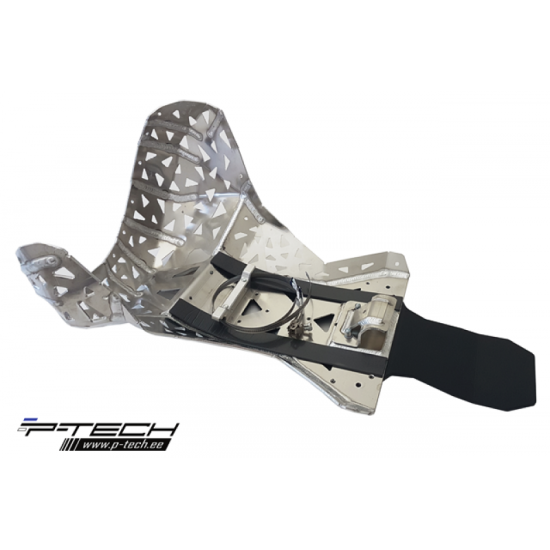 P-TECH Skid Plate with Exhaust Pipe & Linkage Guard for GasG #3