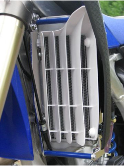 RADIATOR BRACES BLUE YAMAHA YZ250F 2010 - 2013