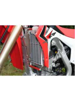 Radiator Braces Red Honda CRF250R 2014 - 2015 by AXP Racing