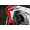 Radiator Braces Red Honda CRF250R 2014 - 2015 by AXP Racing