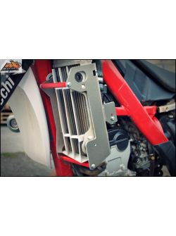 RADIATOR BRACES RED GAS GAS EC F 250 300 2014 by AXP Racing