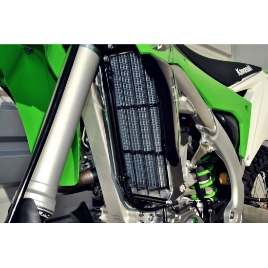 RADIATOR BRACES KAWASAKI KX450F 2016 - 2018 by AXP Racing #1