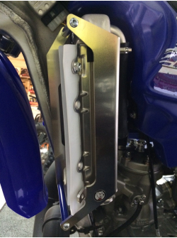 RADIATOR BRACES BLUE YAMAHA YZ WR X 250 2005 - 2018 by AXP Racing