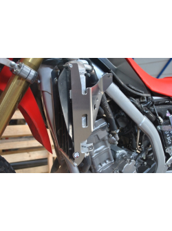 AXP Racing Radiator Braces Red Honda CRF250L 2013-2018
