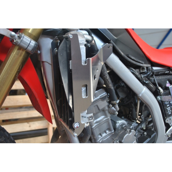 AXP Racing Radiator Braces Red Honda CRF250L 2013-2018