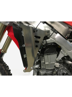 Red Radiator Braces for Honda CRF250R 2018 - AXP Racing