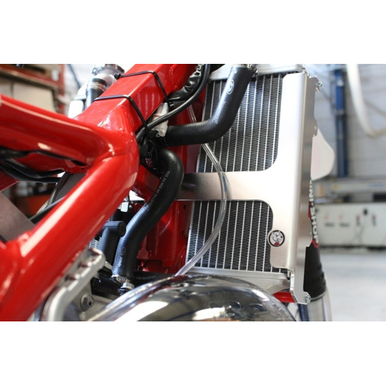 RADIATOR BRACES RED BETA 125RR 2018 by AXP Racing