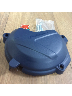 Polisport Blue Clutch Cover Guard for Husqvarna FC FE 250 350 (2016-2020)