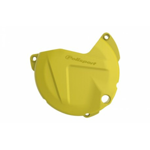 Polisport Clutch Cover Guard - Yellow - Husqvarna FC FE FX 250 350 (2014-2016)