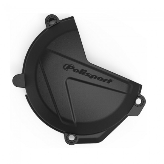 Polisport Clutch Cover Guard for Husqvarna FC FE 250 350 (2016 - 2020) - Black