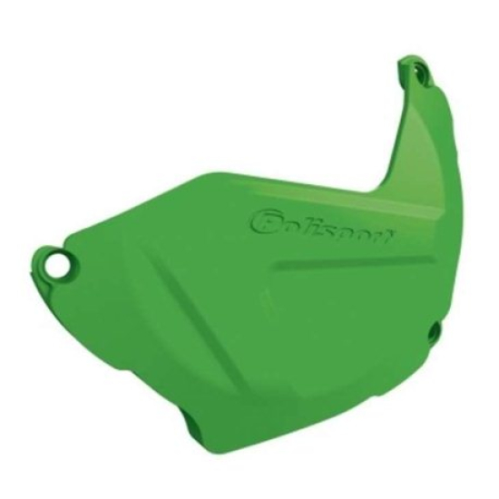 Polisport Green Clutch Cover Guard for Kawasaki KX 450 F (2016-2018)