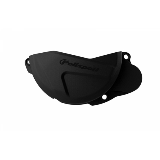 Polisport Black Clutch Cover Guard for KTM EXC-F SX-F XC-F 450 500 Sixdays Factory Edition (2016-2018)