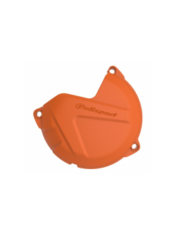 Polisport Orange Clutch Cover Guard for KTM 450 500 (2016-2018) - Performance Motorcycle Protection