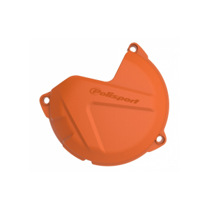 Polisport Orange Clutch Cover Guard for KTM 450 500 (2016-2018) - Performance Motorcycle Protection