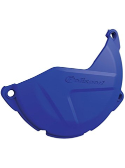 Premium Clutch Cover Guard in Blue for Husqvarna TE 250/300 (2014-2016) - Polisport