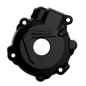 Polisport Black Ignition Cover Guard for KTM Husqvarna EXC-F XCF-W FREERIDE FE 250 350 (2012-2017)