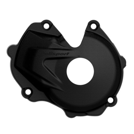 Polisport Ignition Cover Guard - BLACK for Kawasaki KX 450 F (2016-2018) | Premium Motorbike Parts