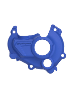 Yamaha YZ 250 F Blue Ignition Cover Guard - Polisport 60th Anniversary (2014-2018)