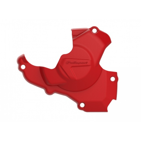 Polisport Ignition Cover Guard RED for Honda CRF 450 R RX Supermoto X (2017-2018)