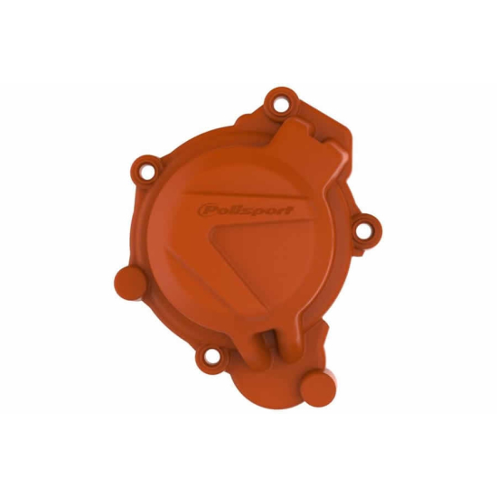 Polisport Ignition Cover Guard - Orange for Husqvarna TC 125 (2016-2020)