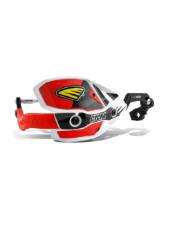 CYCRA Ultra Probend CRM Complete Racer Pack 1 1/8" White/Red Handguards