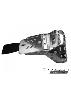 P-TECH (PK003) Skid Plate with Exhaust Pipe Guard and Plastic Bottom for Sherco SER 250 300 2014 - 2019