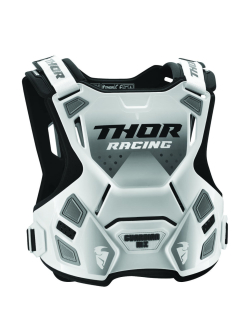 Thor GUARDIAN MX ROOST YOUTH Body Armor (2XS/XS * S/M White/Black) 2701-0858