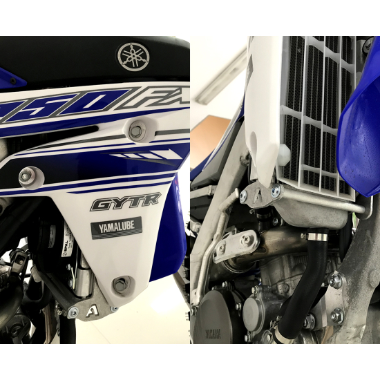 Radiator Guard Yamaha YZ 250FX WR 250 4T 2015 2016 2017 - Ar #5