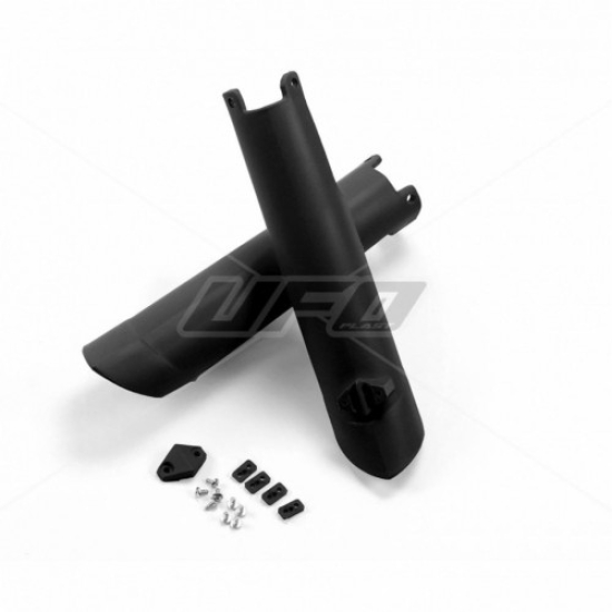 UFO Fork Slider Protectors for Husqvarna TC/FC - Black | HU03361-001