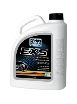 Premium BEL-RAY EXS Synthetic Ester 4-Stroke 10W-50 Engine Oil - 4L