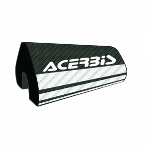 Acerbis X-Bar Pad (Orange/Silver/White) – Premium Steering Wheel Sponge