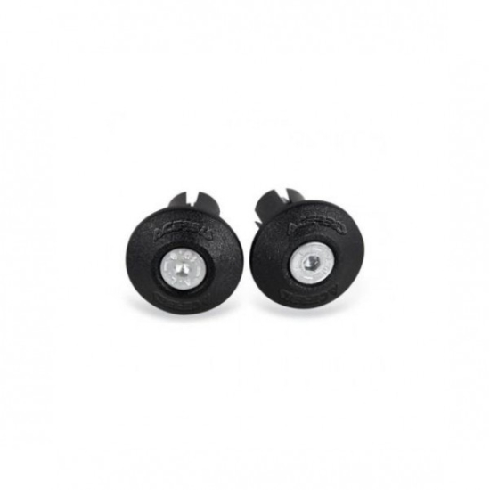 ACERBIS Handlebar End Caps - Black AC 0012989.090