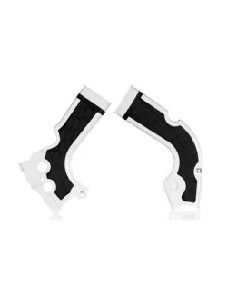 Acerbis X-Grip Frame Protector CRF 250/450 - White/Red/Silver