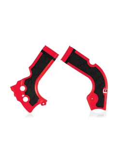 Acerbis X-Grip Frame Protector CRF 250/450 - White/Red/Silver