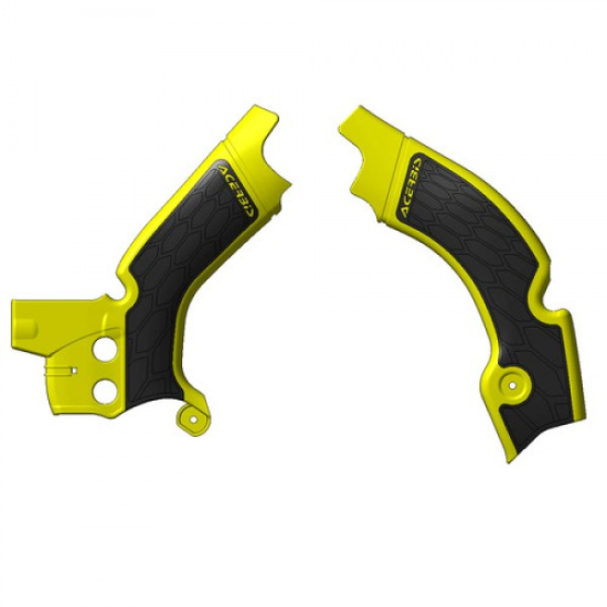 Acerbis Frame Protector X-Grip for Suzuki RMZ 450 (Grey/Yellow, Yellow/Black, Yellow/Grey)