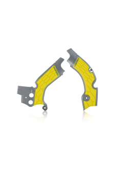 Acerbis Frame Protector X-Grip for Suzuki RMZ 450 (Grey/Yellow, Yellow/Black, Yellow/Grey)