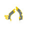 Acerbis Frame Protector X-Grip for Suzuki RMZ 450 (Grey/Yellow, Yellow/Black, Yellow/Grey)