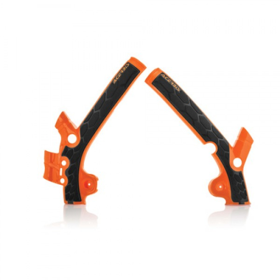 ACERBIS X-GRIP Frameprotector KTM + HVA SX 85 18/19 (ORANGE * WHITE) AC 0022893.