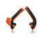 ACERBIS X-GRIP Frameprotector KTM + HVA SX 85 18/19 (ORANGE * WHITE) AC 0022893.