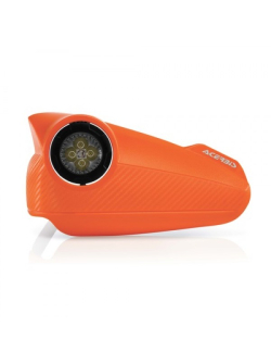 ACERBIS Handguards Vision (Black & Orange) AC 0017044