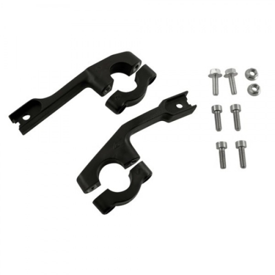 Acerbis Plastic Mounting Kit Uniko Vented - Black AC 0010987.090