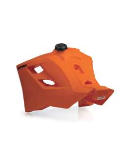 ACERBIS Fuel Tank KTM EXC 200 08/11 - 25 Liter (Clear & Orange) AC 0010960