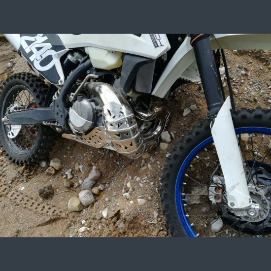 KTM EXC/XC TPI & Husqvarna TE 2017-2019 Skid Plate with Exha #7