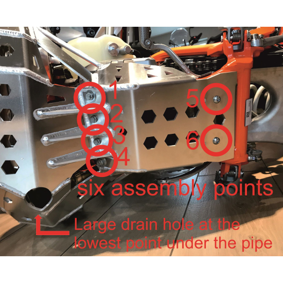 ARTAFON PG 02 – Pipe Diffuser and Engine Guard for KTM Husqv #4